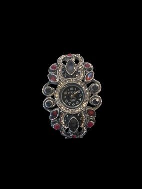 Strada Austrian Crystal Bangle Watch